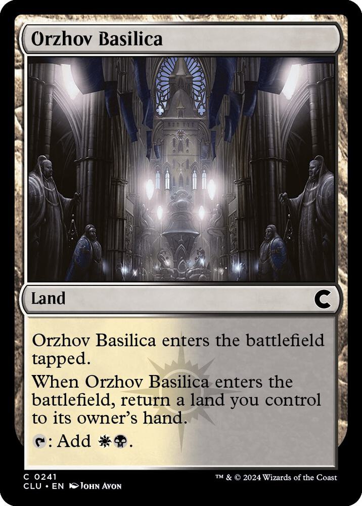 Orzhov Basilica [Ravnica: Clue Edition] 241