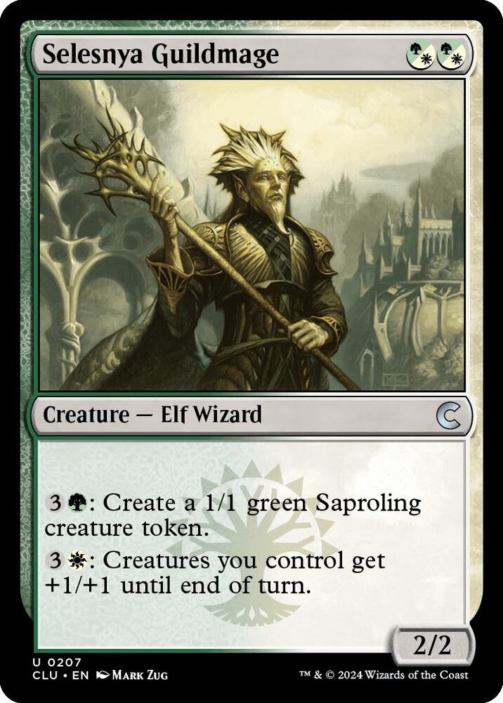 Selesnya Guildmage [Ravnica: Clue Edition] 207