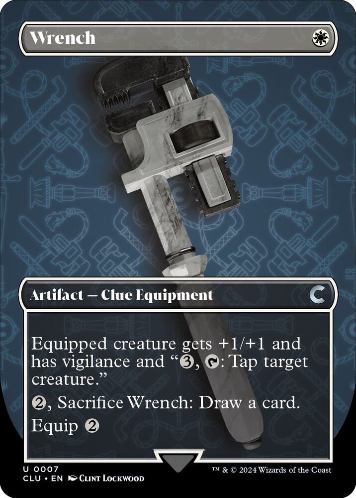 Wrench (Borderless) [Ravnica: Clue Edition] 7
