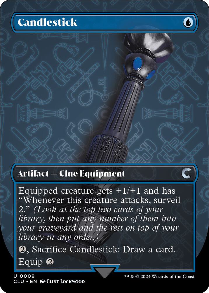 Candlestick (Borderless) [Ravnica: Clue Edition] 8