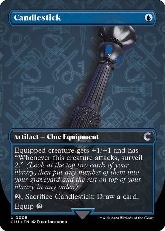 Candlestick (Borderless) [Ravnica: Clue Edition] 8