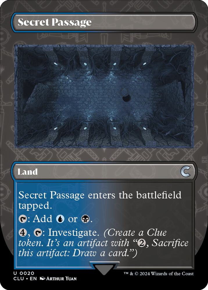 Secret Passage (Borderless) [Ravnica: Clue Edition] 20