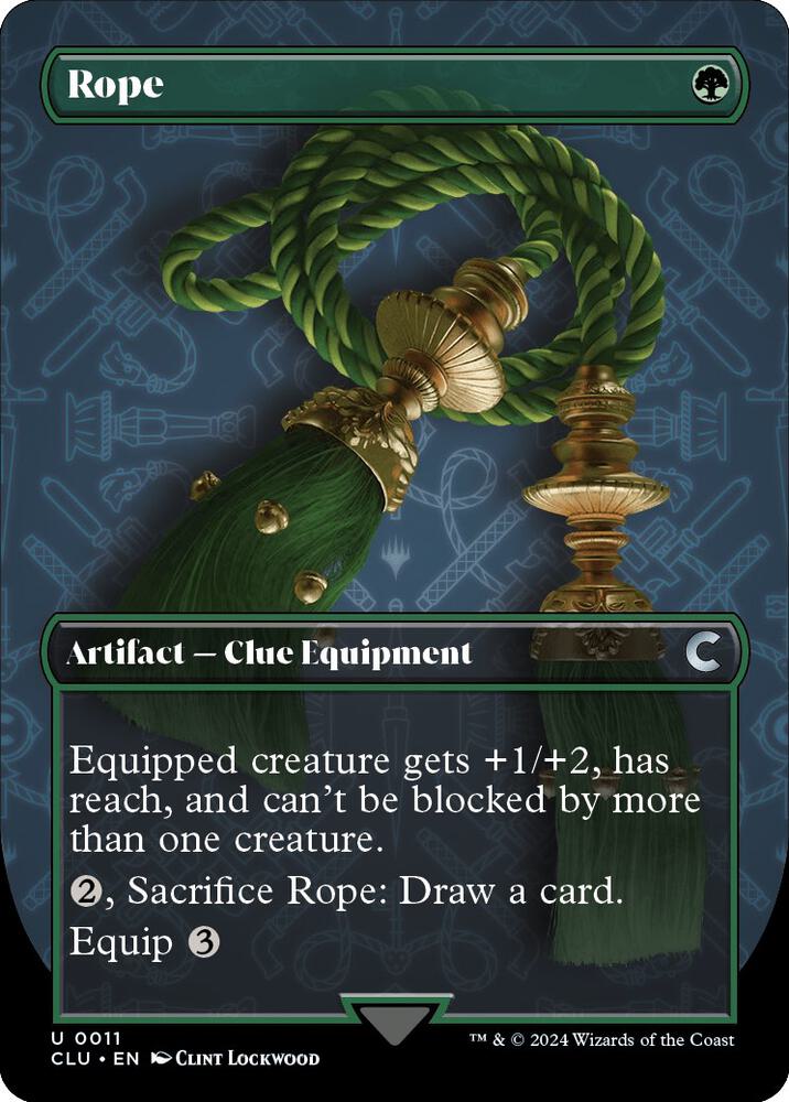 Rope (Borderless) [Ravnica: Clue Edition] 11