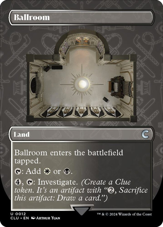 Ballroom (Borderless) [Ravnica: Clue Edition] 12