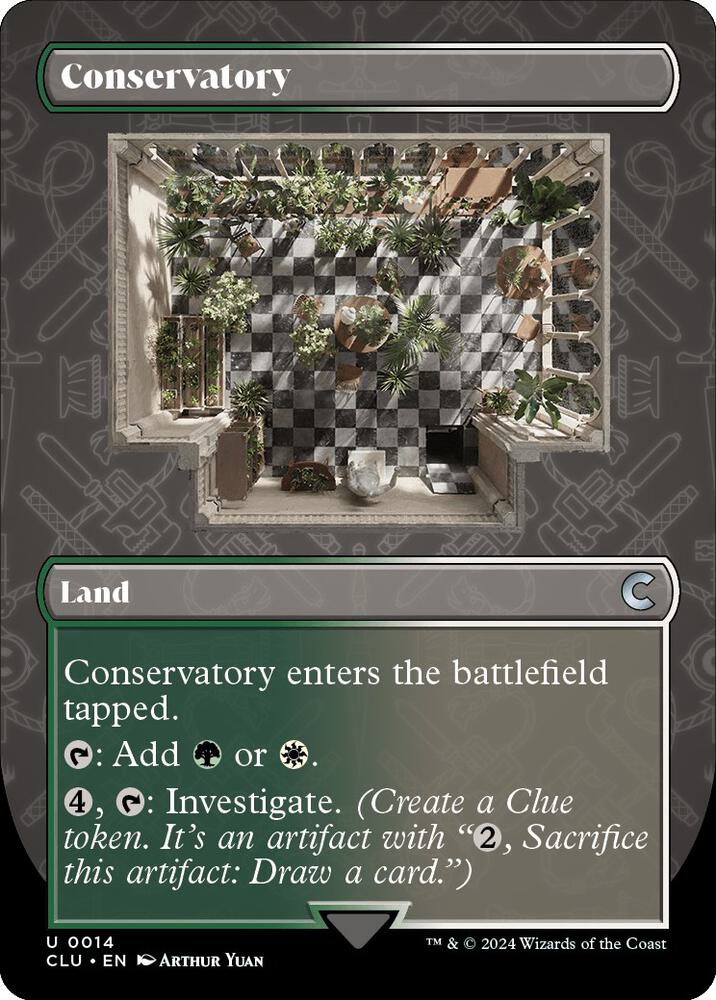 Conservatory (Borderless) [Ravnica: Clue Edition] 14