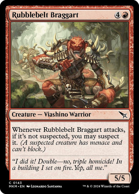 Rubblebelt Braggart [Murders at Karlov Manor] 143