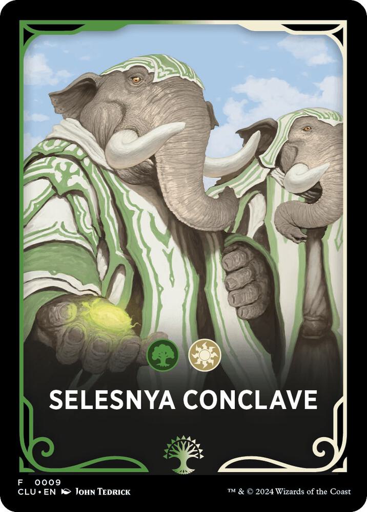 Selesnya Conclave Theme Card [Ravnica: Clue Edition] 9