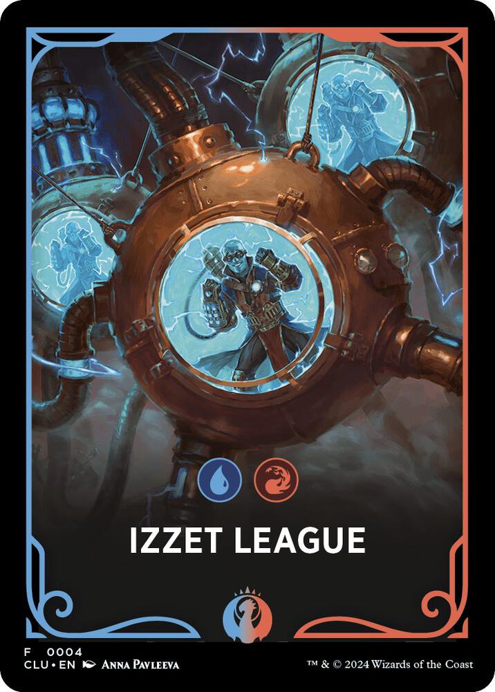 Izzet League Theme Card [Ravnica: Clue Edition] 4