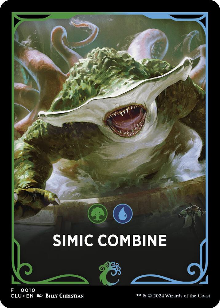 Simic Combine Theme Card [Ravnica: Clue Edition] 10