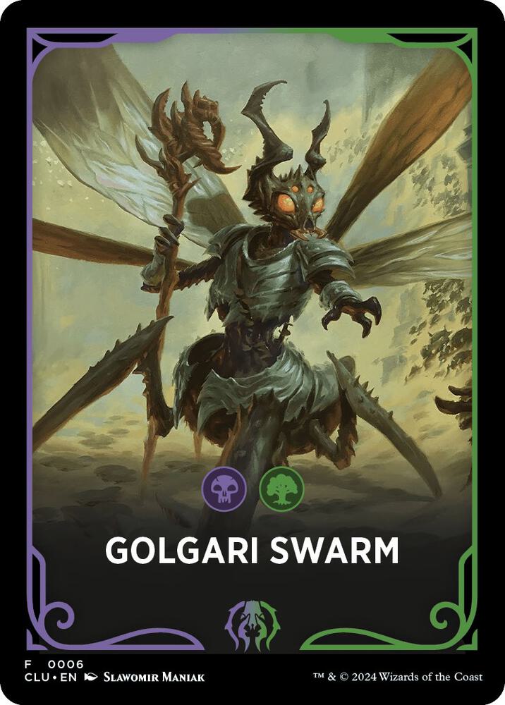 Golgari Swarm Theme Card [Ravnica: Clue Edition] 6
