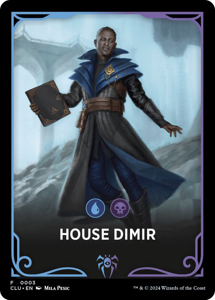 House Dimir Theme Card [Ravnica: Clue Edition] 3