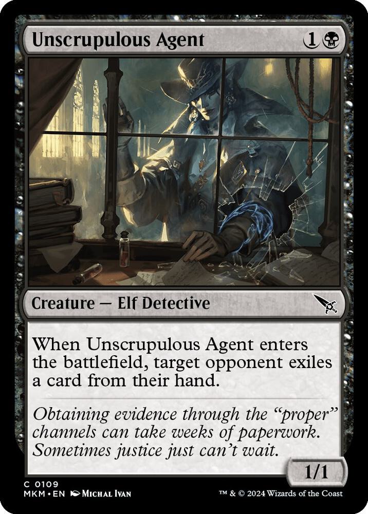 Unscrupulous Agent [Murders at Karlov Manor] 109