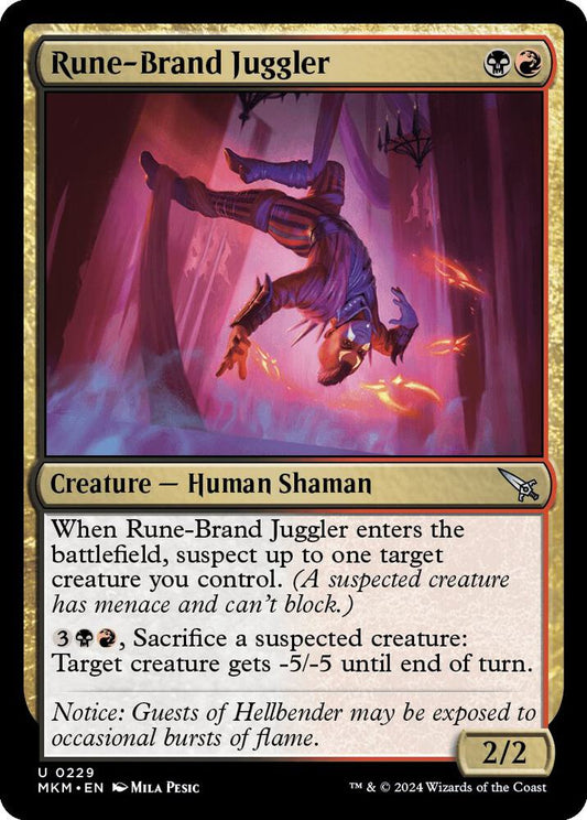 Rune-Brand Juggler [Murders at Karlov Manor] 229