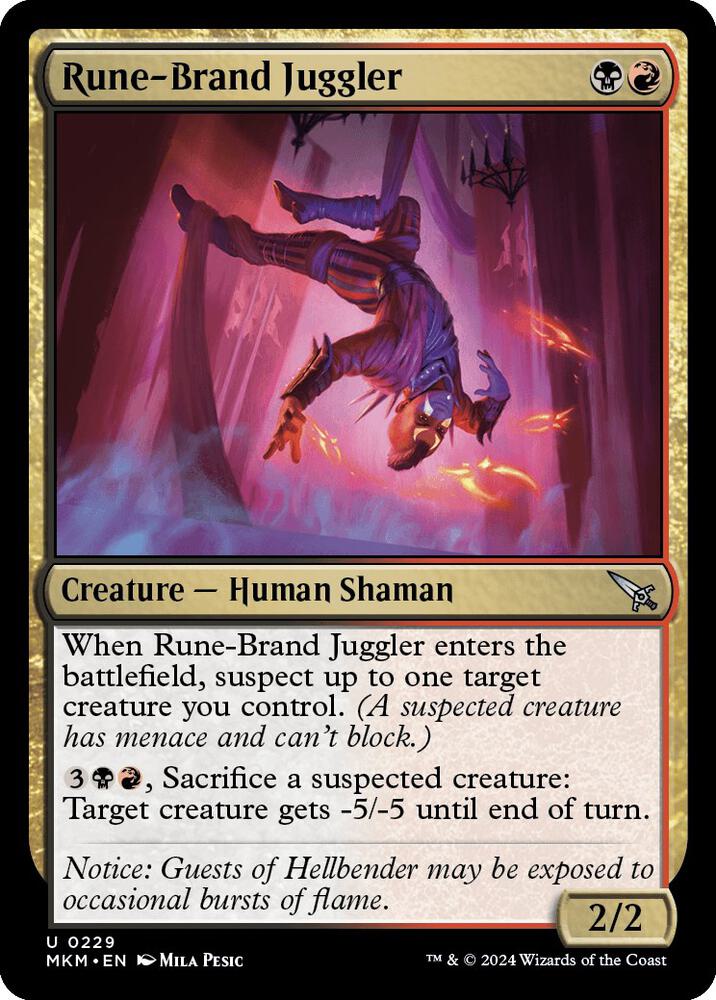 Rune-Brand Juggler [Murders at Karlov Manor] 229