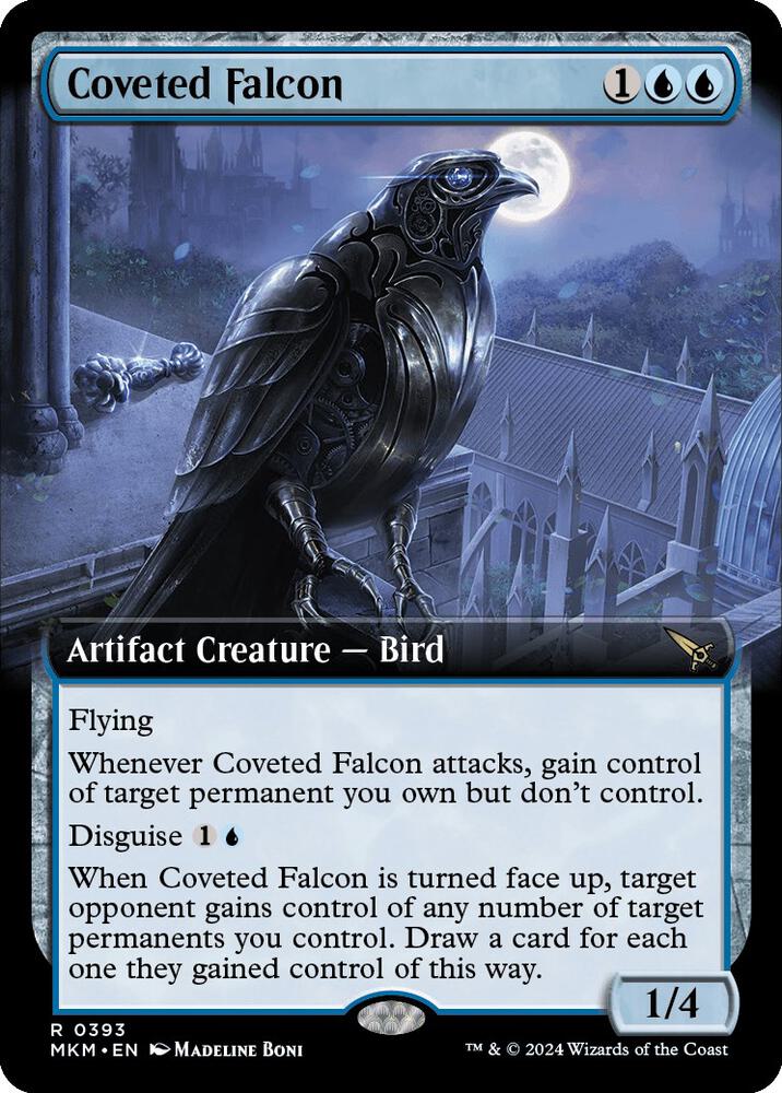 Coveted Falcon (Extended Art) [Murders at Karlov Manor] 393