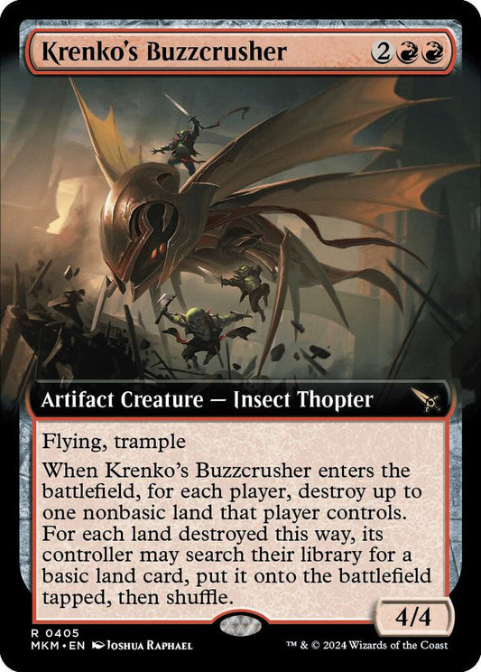 Krenko's Buzzcrusher (Extended Art) [Murders at Karlov Manor] 405