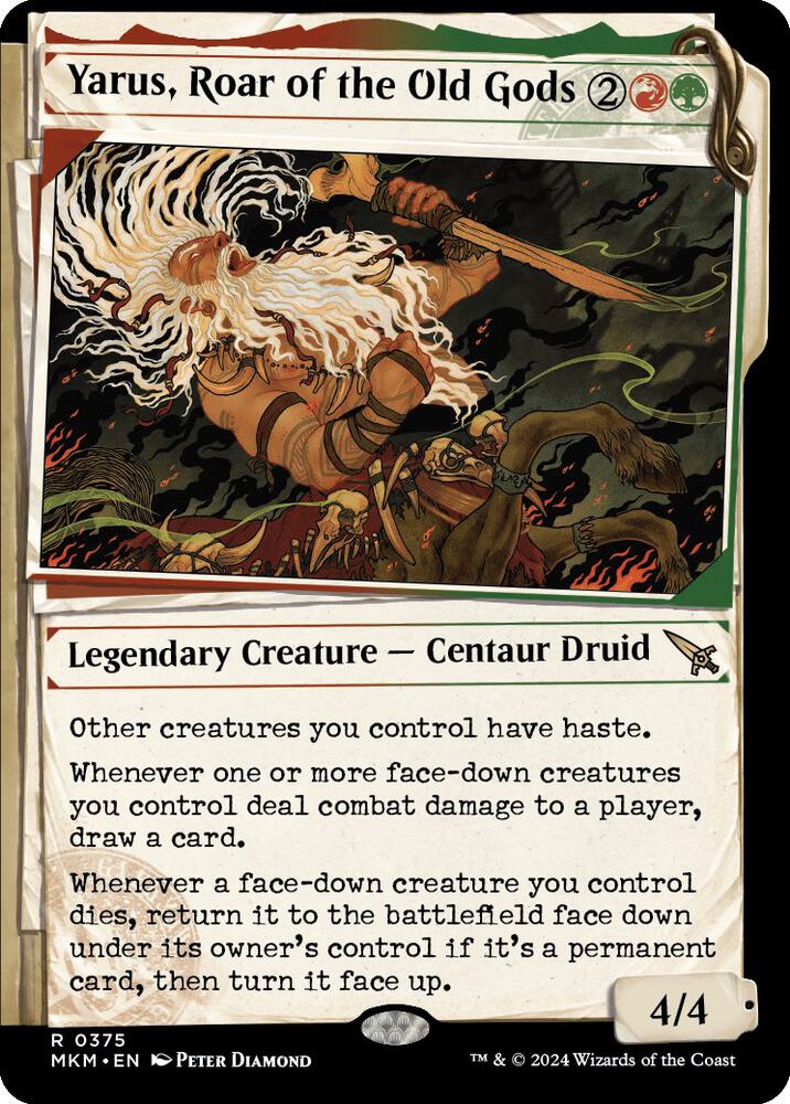 Yarus, Roar of the Old Gods (Showcase) [Murders at Karlov Manor] 375