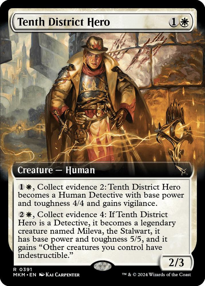 Tenth District Hero (Extended Art) [Murders at Karlov Manor] 391