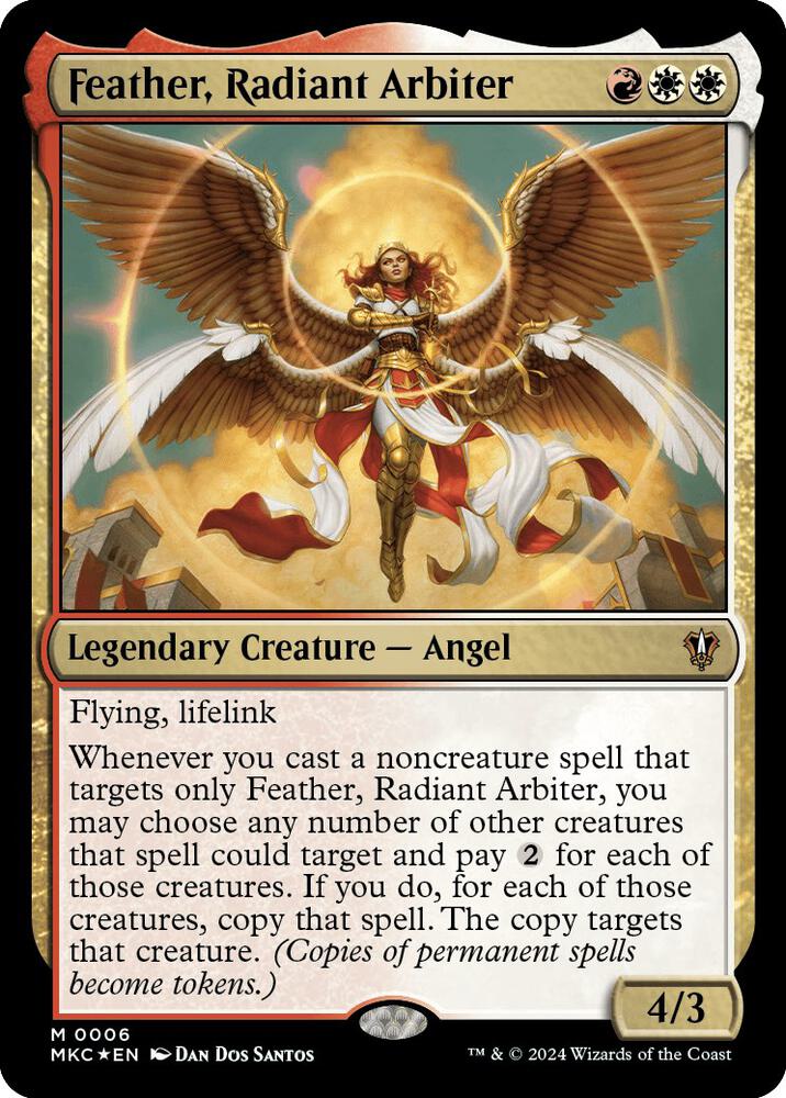 Feather, Radiant Arbiter [Commander: Murders at Karlov Manor] 6