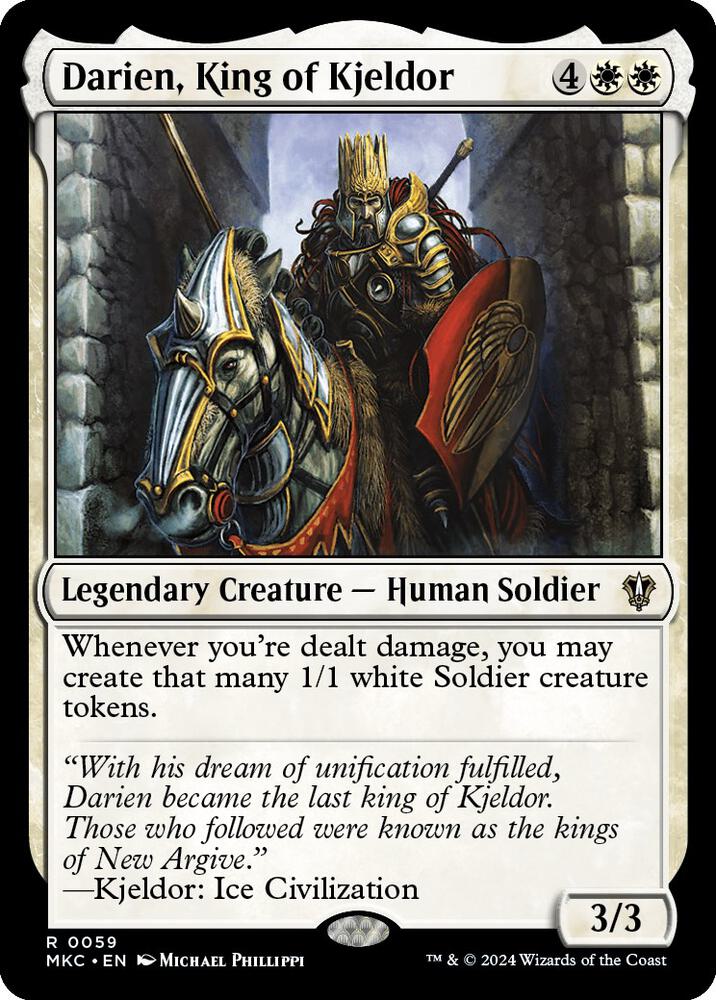 Darien, King of Kjeldor [Commander: Murders at Karlov Manor] 59