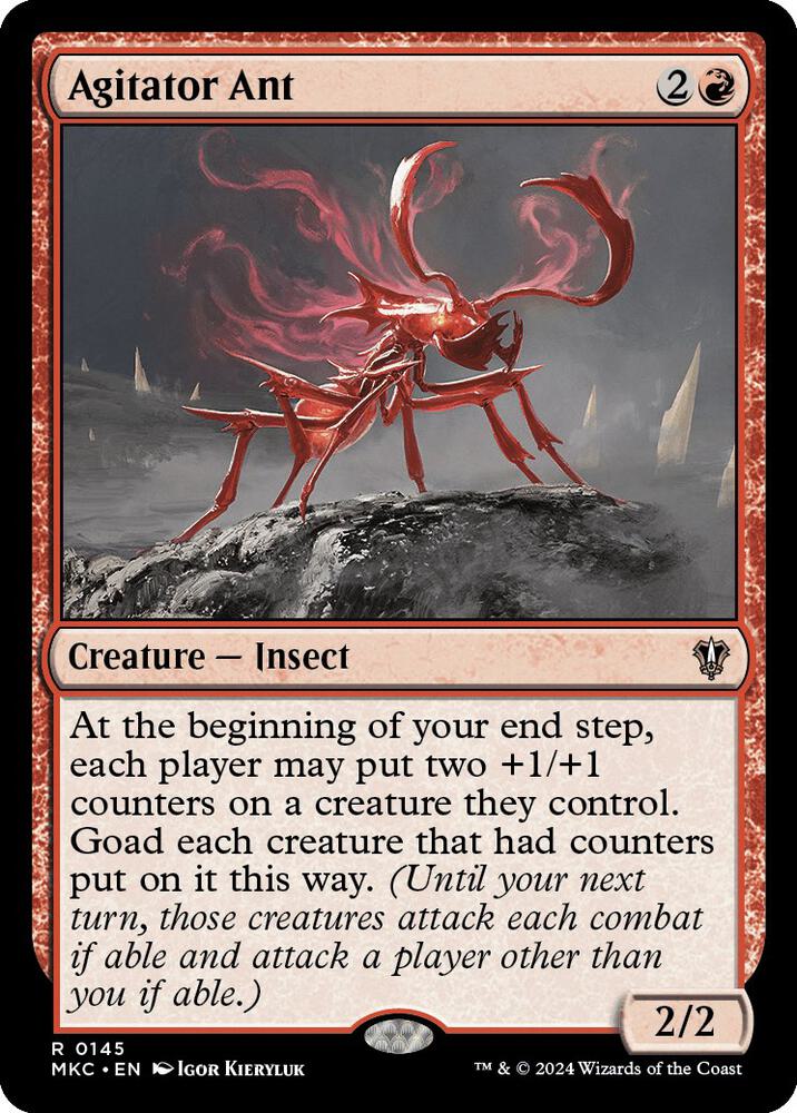 Agitator Ant [Commander: Murders at Karlov Manor] 145
