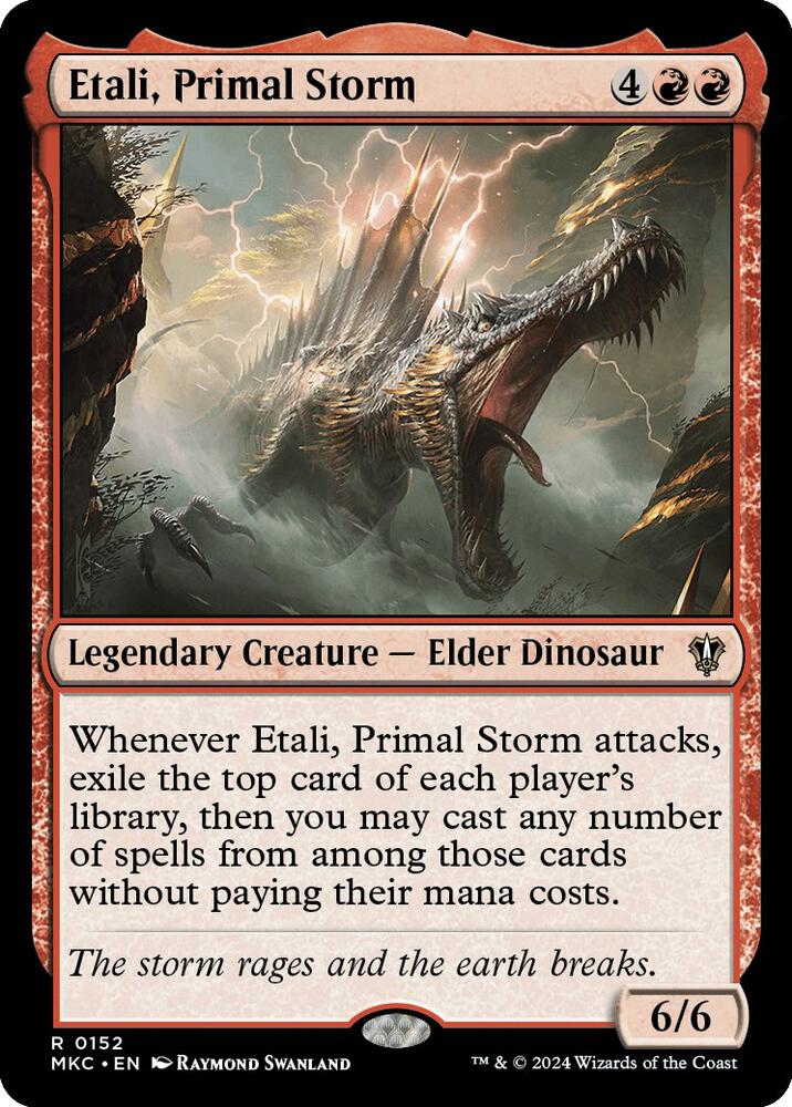 Etali, Primal Storm [Commander: Murders at Karlov Manor] 152