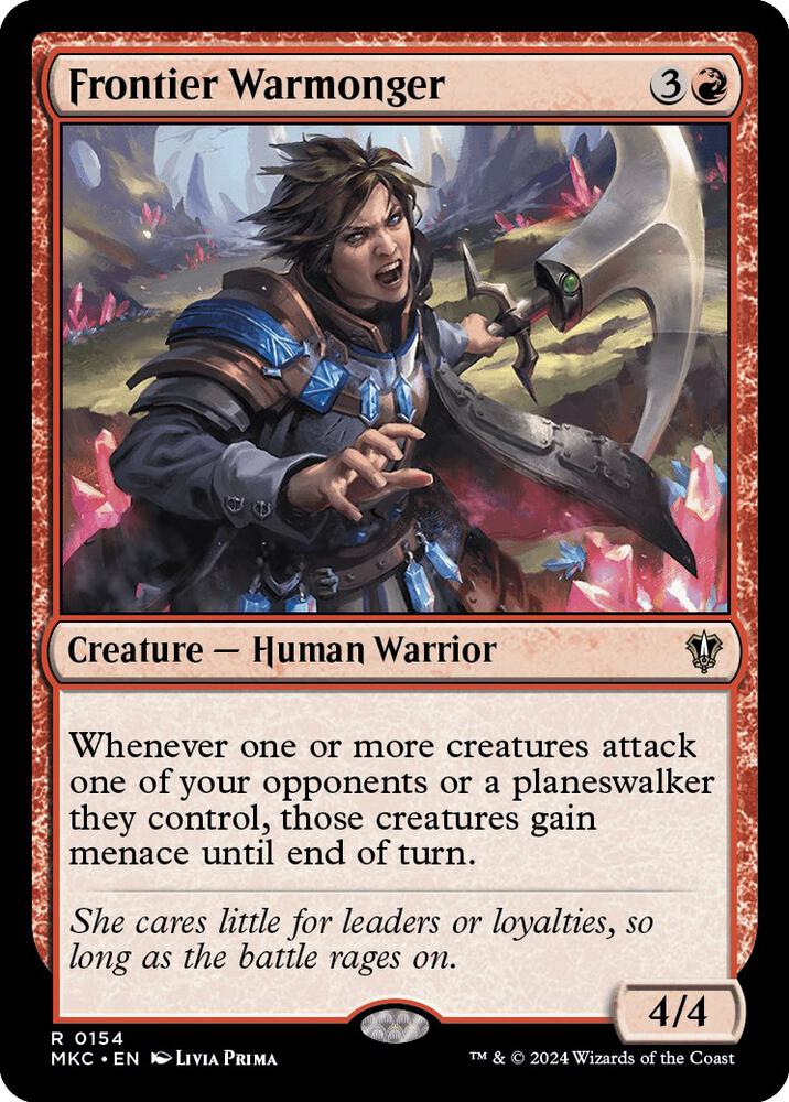 Frontier Warmonger [Commander: Murders at Karlov Manor] 154