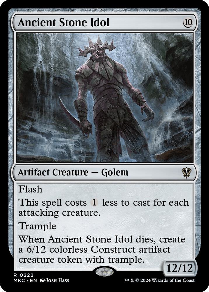 Ancient Stone Idol [Commander: Murders at Karlov Manor] 222