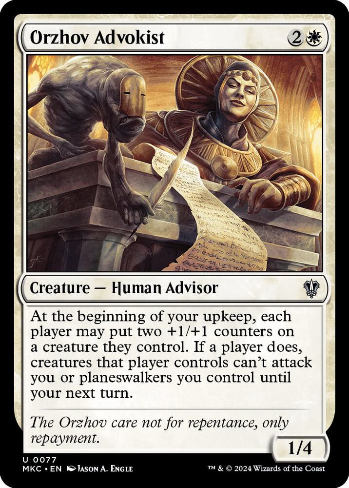 Orzhov Advokist [Commander: Murders at Karlov Manor] 77
