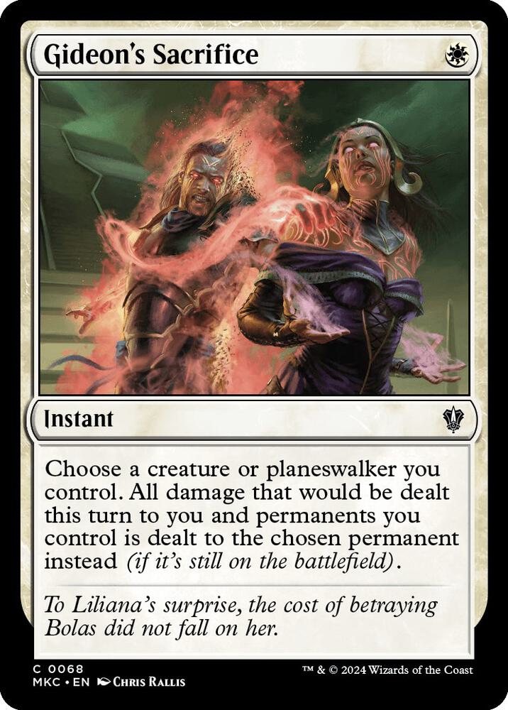 Gideon's Sacrifice [Commander: Murders at Karlov Manor] 68