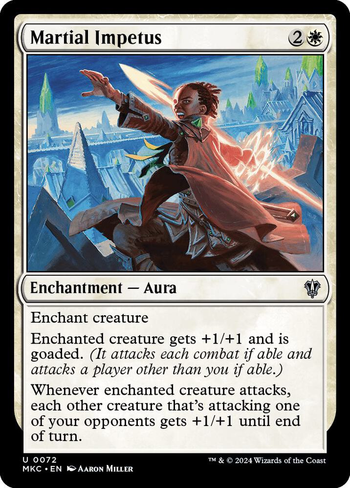 Martial Impetus [Commander: Murders at Karlov Manor] 72