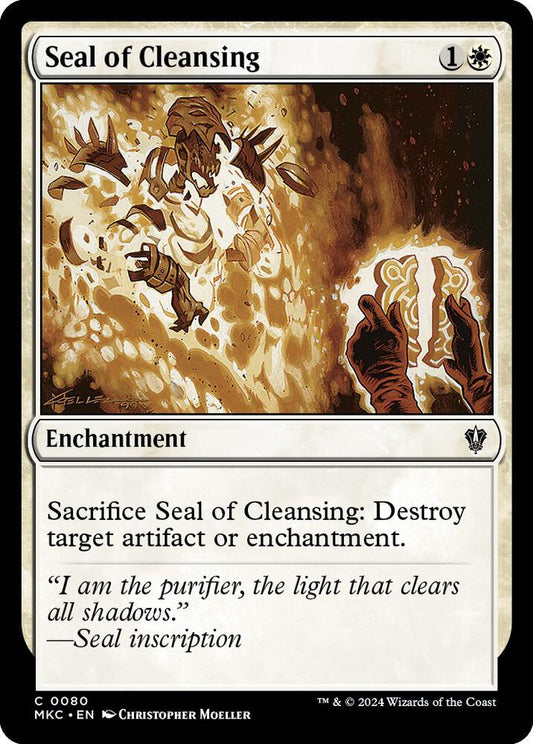 Seal of Cleansing [Commander: Murders at Karlov Manor] 80