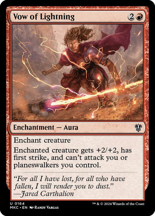 Vow of Lightning [Commander: Murders at Karlov Manor] 164