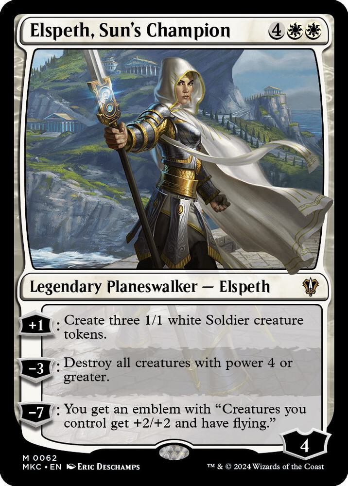 Elspeth, Sun's Champion [Commander: Murders at Karlov Manor] 62