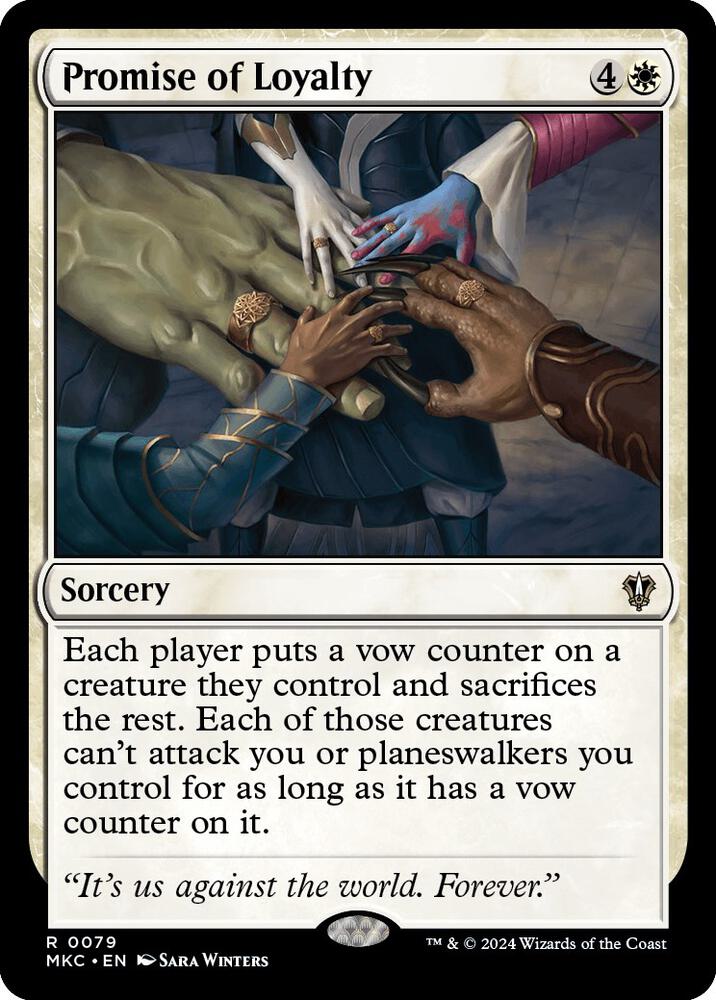 Promise of Loyalty [Commander: Murders at Karlov Manor] 79