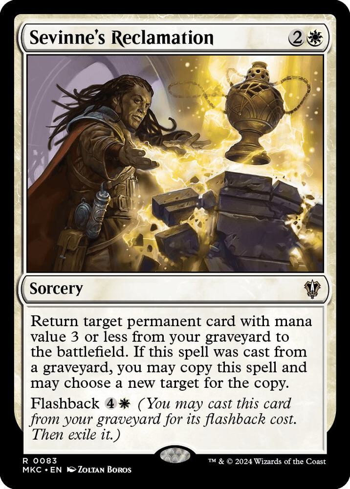 Sevinne's Reclamation [Commander: Murders at Karlov Manor] 83