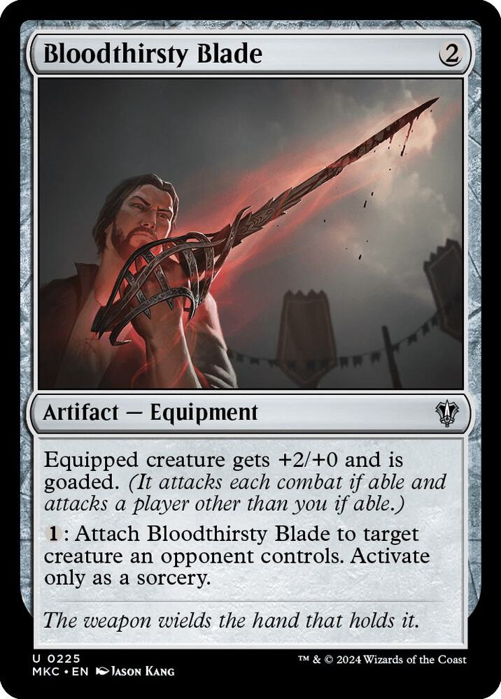 Bloodthirsty Blade [Commander: Murders at Karlov Manor] 225