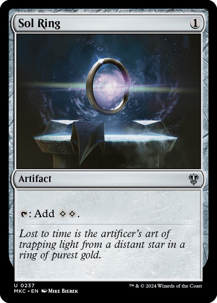 Sol Ring [Commander: Murders at Karlov Manor] 237