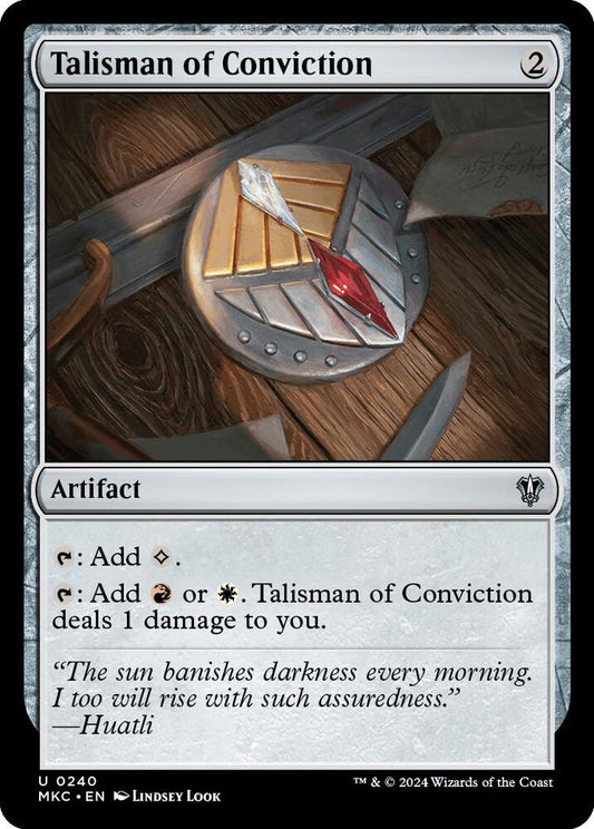 Talisman of Conviction [Commander: Murders at Karlov Manor] 240