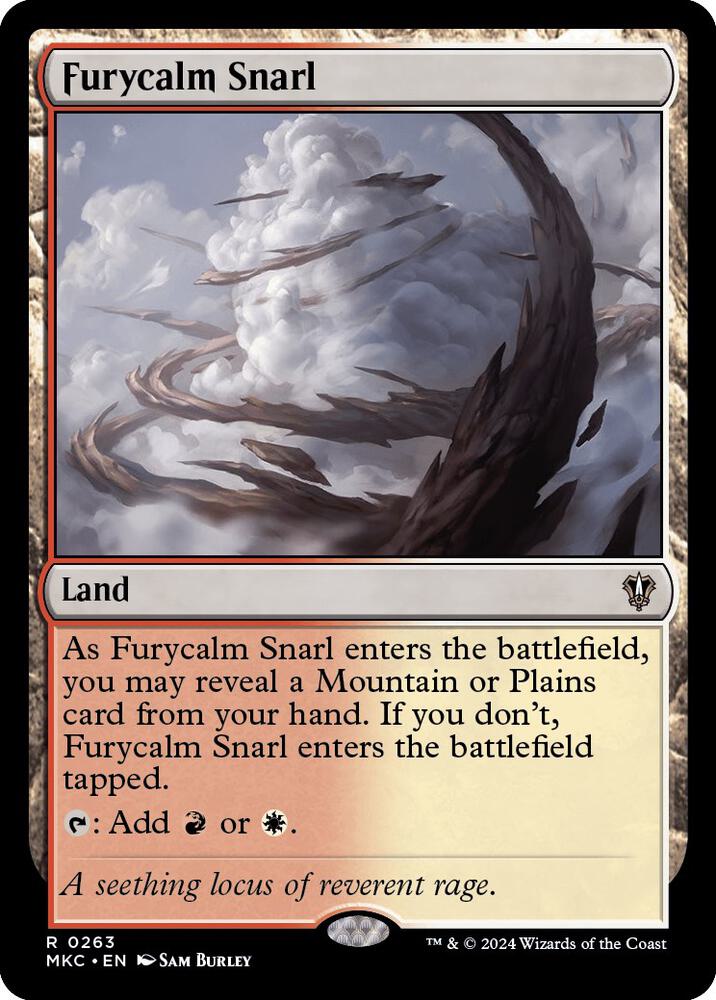 Furycalm Snarl [Commander: Murders at Karlov Manor] 263
