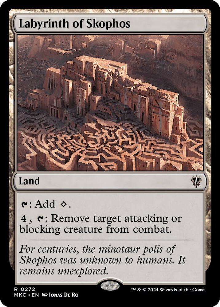 Labyrinth of Skophos [Commander: Murders at Karlov Manor] 272
