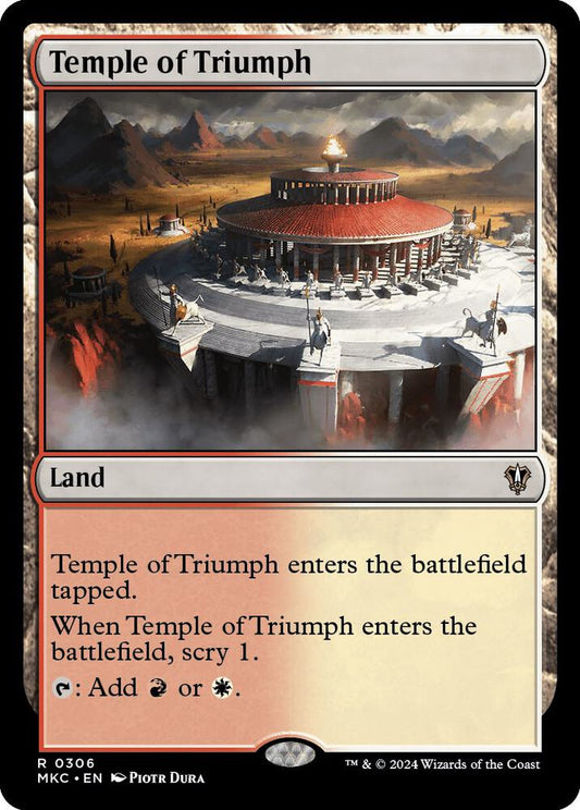 Temple of Triumph [Commander: Murders at Karlov Manor] 306
