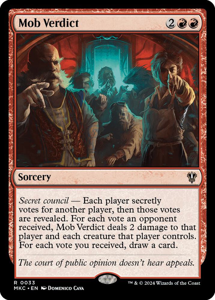 Mob Verdict [Commander: Murders at Karlov Manor] 33
