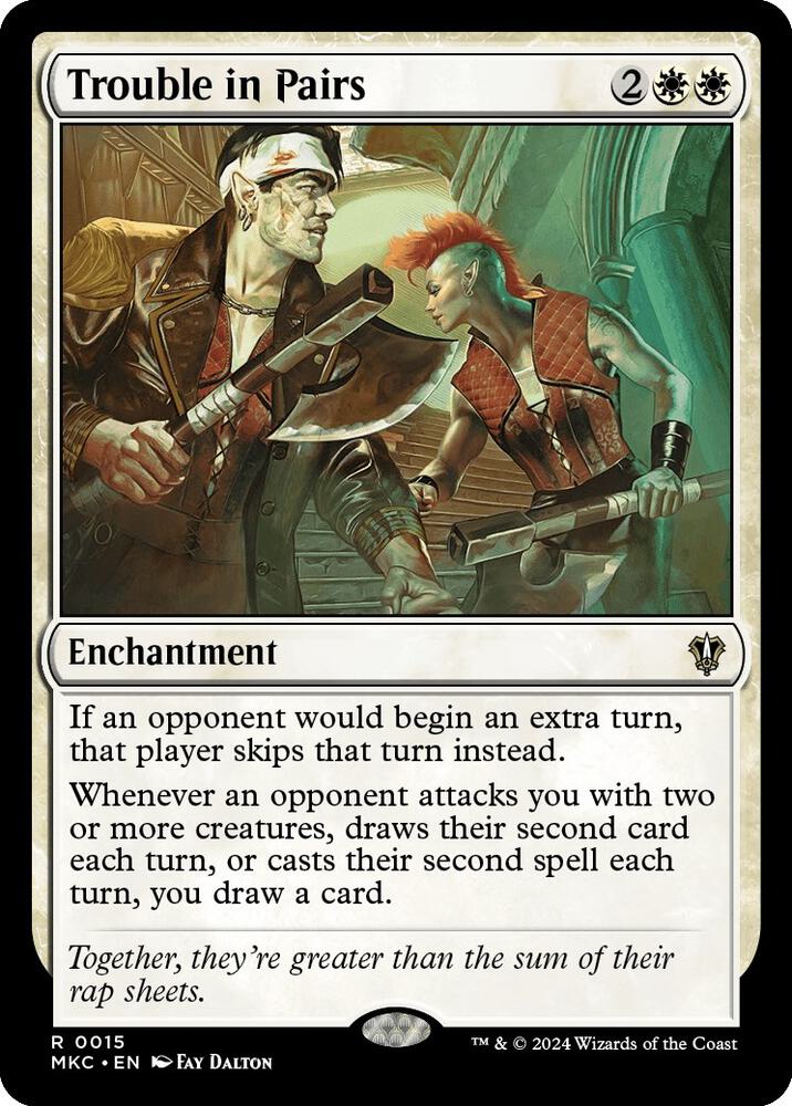 Trouble in Pairs [Commander: Murders at Karlov Manor] 15
