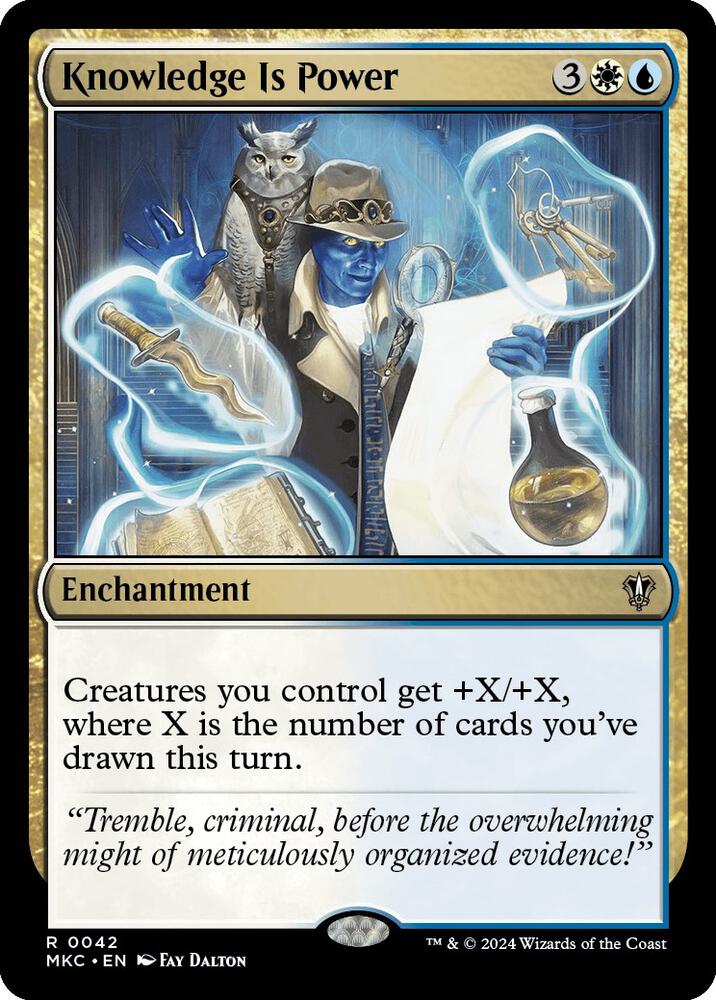 Knowledge is Power [Commander: Murders at Karlov Manor] 42