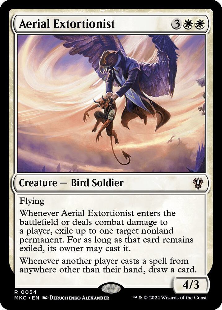 Aerial Extortionist [Commander: Murders at Karlov Manor] 54