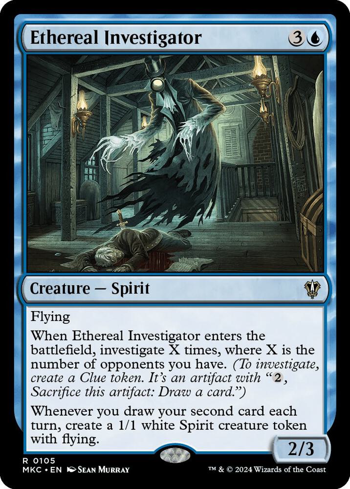 Ethereal Investigator [Commander: Murders at Karlov Manor] 105