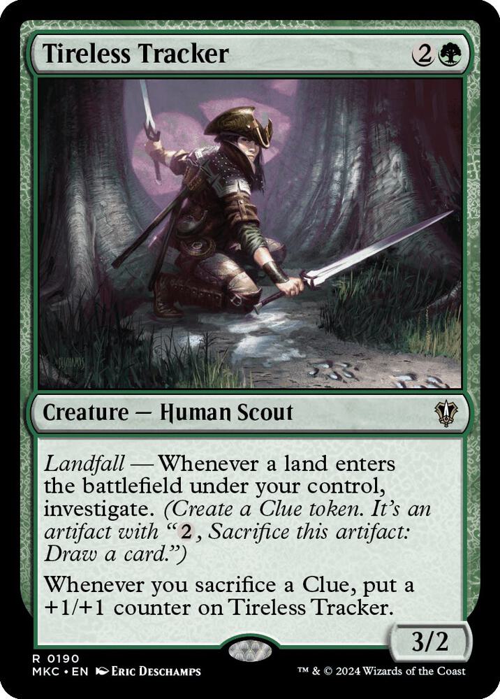 Tireless Tracker [Commander: Murders at Karlov Manor] 190