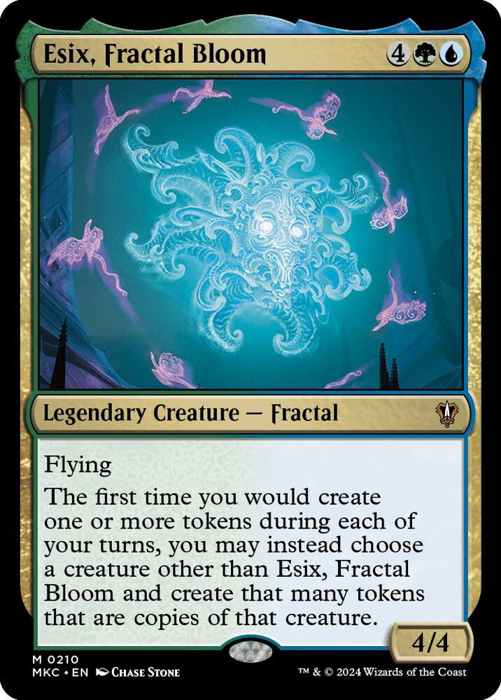 Esix, Fractal Bloom [Commander: Murders at Karlov Manor] 210