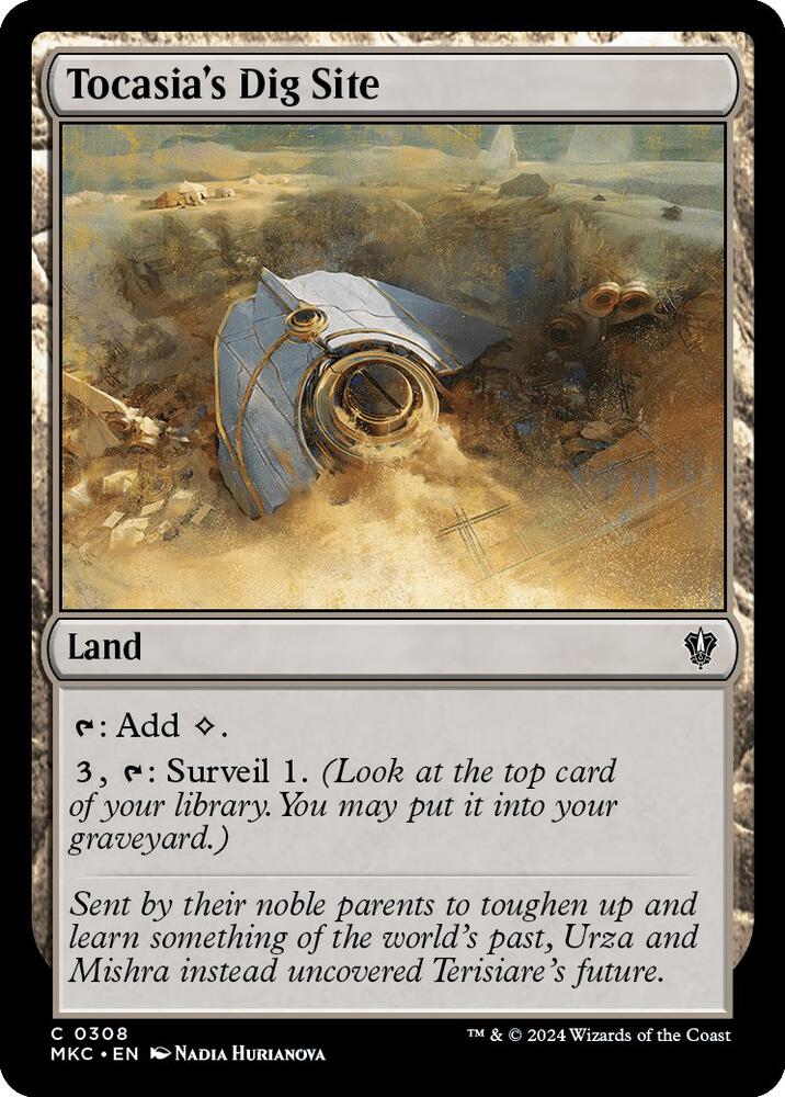 Tocasia's Dig Site [Commander: Murders at Karlov Manor] 308